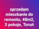 Mieszkanie na sprzedaż - Kościuszki Mokre Przedmieście, Toruń, 48,17 m², 349 000 PLN, NET-1539284007