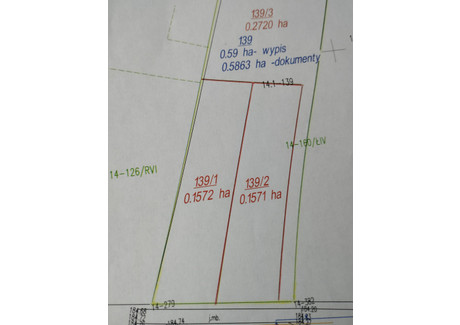 Działka na sprzedaż - 13 Wincentów Dobroń, pabianicki, 2700 m², 94 500 PLN, NET-1538404394