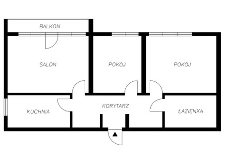 Mieszkanie na sprzedaż - Borsucza Podgórze, Kraków, 48,15 m², 649 000 PLN, NET-1539713219