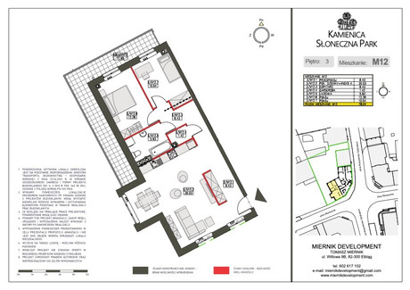 Mieszkanie na sprzedaż - Słoneczna Śródmieście, Elbląg, 78,04 m², 702 360 PLN, NET-1539863395