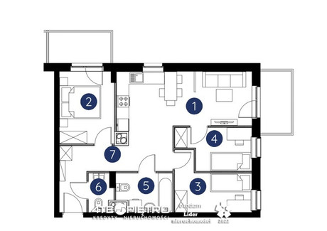 Mieszkanie na sprzedaż - Aleja Spółdzielczości Pracy Czechów, Lublin, 59,39 m², 598 000 PLN, NET-2955/4987/OMS