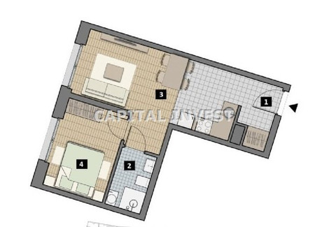 Mieszkanie na sprzedaż - Krowodrza, Kraków, Kraków M., 39 m², 721 680 PLN, NET-CPI-MS-1517-2