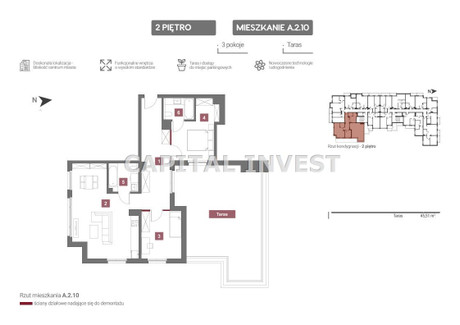 Mieszkanie na sprzedaż - Kraków, Kraków M., 78,6 m², 1 018 184 PLN, NET-CPI-MS-1405-3