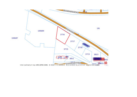 Działka na sprzedaż - Parkowa Chojnów, Legnicki, 3187,02 m², 1 176 035 PLN, NET-908088