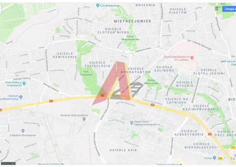 Działka na sprzedaż - Bora Komorowskiego Czyżyny, Nowa Huta, Kraków, 2000 m², 8 500 000 PLN, NET-203303