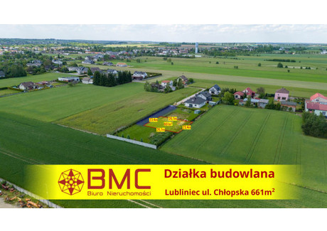 Działka na sprzedaż - Chłopska Lubliniec, 661 m², 179 000 PLN, NET-540631