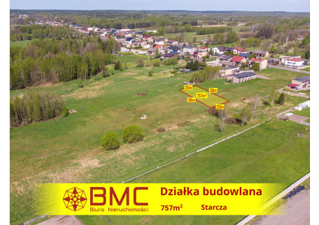 Działka na sprzedaż - Szkolna Starcza, 757 m², 69 000 PLN, NET-550690