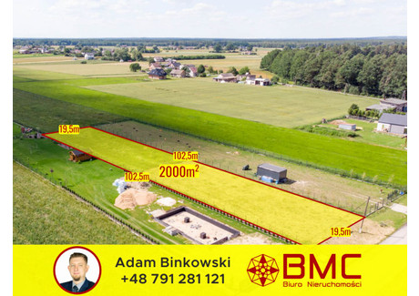 Działka na sprzedaż - Ostrowska Kochanowice, 2000 m², 128 500 PLN, NET-832872