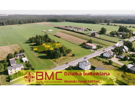 Działka na sprzedaż - Asfaltowa Dyrdy, Woźniki, 1007 m², 85 000 PLN, NET-759590