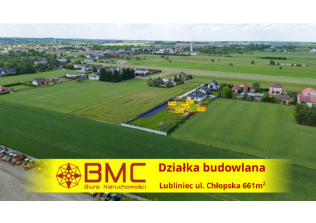 Działka na sprzedaż - Chłopska Lubliniec, 661 m², 185 000 PLN, NET-882046