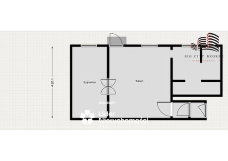 Mieszkanie na sprzedaż - Leśna Dziesiąta, Lublin, 48,79 m², 349 000 PLN, NET-985958