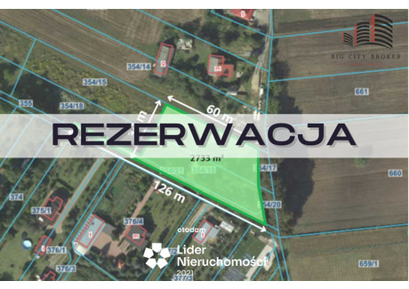 Działka na sprzedaż - Ogrodowa Nowy Krępiec, Mełgiew, Świdnicki, 2733 m², 200 000 PLN, NET-942267