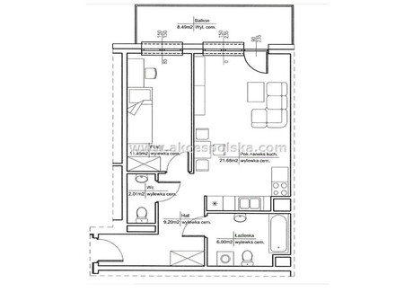 Mieszkanie do wynajęcia - Mikołaja Trąby Nowodwory, Białołęka, Warszawa, Warszawa M., 50 m², 3500 PLN, NET-MW-159652