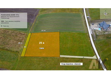 Działka na sprzedaż - Trzetrzewina, Chełmiec, Nowosądecki, 2550 m², 245 000 PLN, NET-KN452876