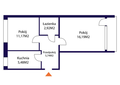 Mieszkanie na sprzedaż - Lwa Tołstoja Bielany, Warszawa, 41,5 m², 625 000 PLN, NET-50789/2517/OMS