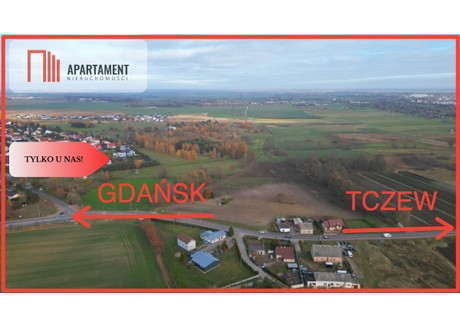 Działka na sprzedaż - Szpęgawa, Tczew, Tczewski, 1400 m², 315 000 PLN, NET-554614