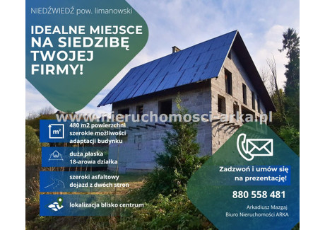 Dom na sprzedaż - Niedźwiedź, Limanowski, 481 m², 350 000 PLN, NET-ARK-DS-18635