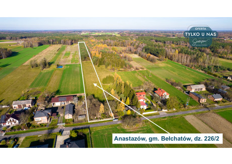 Działka na sprzedaż - Anastazów, Bełchatów, Bełchatowski, 13 460 m², 298 360 PLN, NET-187707