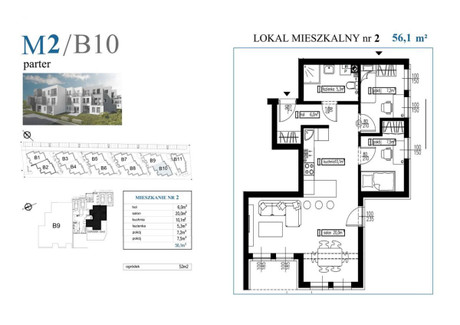 Mieszkanie na sprzedaż - Rumia, Wejherowski, 56,1 m², 499 000 PLN, NET-884156