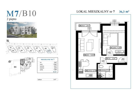 Mieszkanie na sprzedaż - Rumia, Wejherowski, 36,3 m², 383 000 PLN, NET-156013