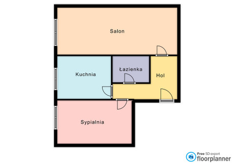 Mieszkanie na sprzedaż - Racławicka Halemba, Ruda Śląska, 38 m², 206 000 PLN, NET-5686/12083/OMS