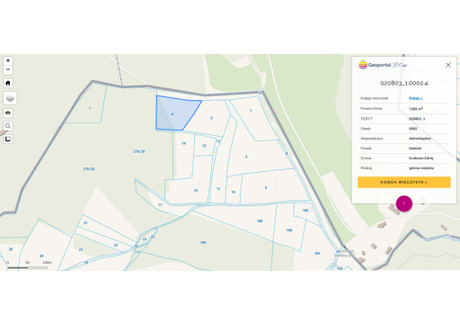 Działka na sprzedaż - Kudowa-Zdrój, Kłodzki, 7359 m², 1 928 058 PLN, NET-51/12083/OGS