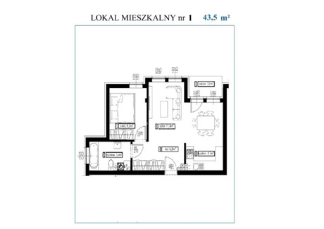 Mieszkanie na sprzedaż - Rumia, Wejherowski (Pow.), 43,5 m², 369 000 PLN, NET-27