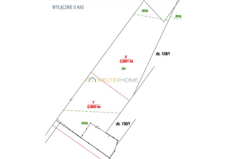 Działka na sprzedaż - Księcia Józefa Poniatowskiego Michałowice-Wieś, Michałowice, Pruszkowski, 1800 m², 996 000 PLN, NET-WEL429129