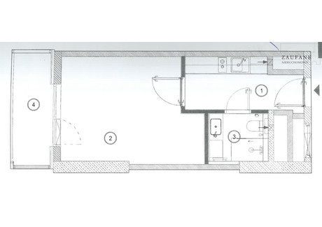 Mieszkanie na sprzedaż - Grzybowska Mirów, Wola, Warszawa, 28,62 m², 764 154 PLN, NET-182