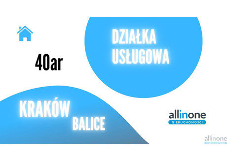 Działka na sprzedaż - Balice, Zabierzów, Krakowski, 4000 m², 3 600 000 PLN, NET-105