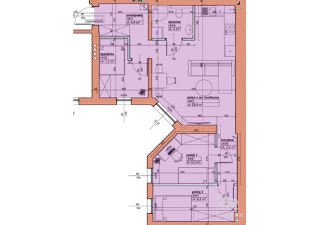 Mieszkanie na sprzedaż - Św. Jana Chorzów, 61,9 m², 230 900 PLN, NET-542509