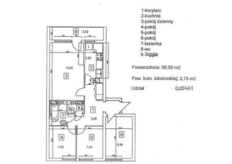 Mieszkanie na sprzedaż - Rondo ONZ Śródmieście, Warszawa, 58,5 m², 994 500 PLN, NET-70-1