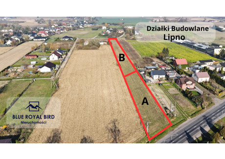 Działka na sprzedaż - Lipno, Lipnowski, 2500 m², 85 000 PLN, NET-54