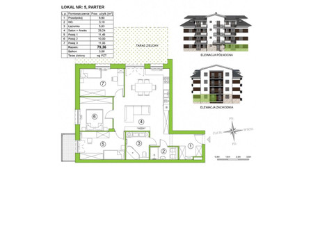 Mieszkanie na sprzedaż - Czechów, Lublin, 71,99 m², 650 000 PLN, NET-823949