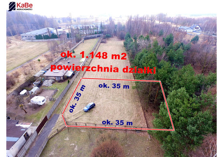 Działka na sprzedaż - Częstochowa, Częstochowa M., 1148 m², 145 000 PLN, NET-KABE-GS-98