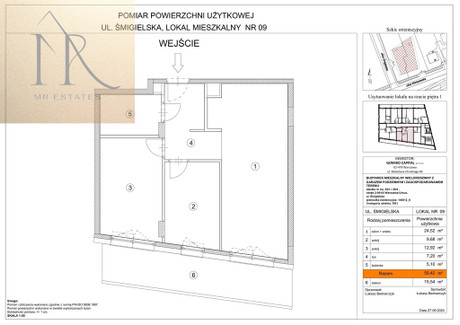 Mieszkanie na sprzedaż - Śmigielska Gołąbki, Ursus, Warszawa, 59,42 m², 902 315 PLN, NET-6/15815/OMS