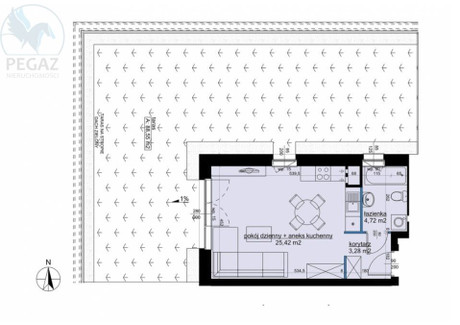 Mieszkanie na sprzedaż - Hawelańska Winogrady, Stare Miasto, Poznań, 33,42 m², 467 880 PLN, NET-1175160880