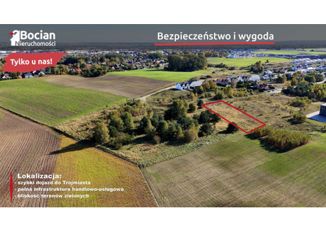 Działka na sprzedaż - Miszewko, Żukowo, Kartuski, 1498 m², 439 000 PLN, NET-BU657830