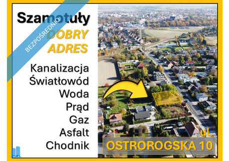 Działka na sprzedaż - Ostrorogska Szamotuły, Szamotulski, 696 m², 145 000 PLN, NET-30287