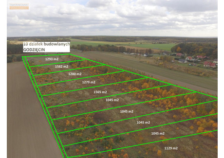 Działka na sprzedaż - Godzięcin, Brzeg Dolny, Wołowski, 1129 m², 73 385 PLN, NET-BER-GS-3375