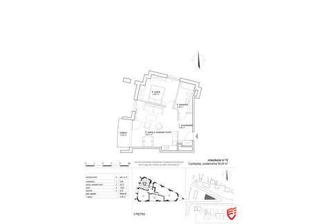 Mieszkanie na sprzedaż - Wesele Kraków, 50,45 m², 893 570 PLN, NET-837/3107/OMS