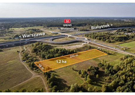 Działka na sprzedaż - Okopowa Nowy Janków, Radzymin, Wołomiński, 12 000 m², 2 740 000 PLN, NET-616041