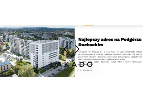 Mieszkanie na sprzedaż - Turniejowa Podgórze Duchackie, Kraków-Podgórze, Kraków, 67,82 m², 939 985 PLN, NET-671962