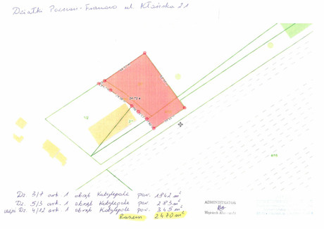 Działka do wynajęcia - Folwarczna Poznań, 2470 m², 15 000 PLN, NET-15181000