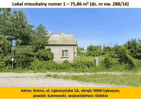 Mieszkanie na sprzedaż - Łąkoszyńska Kutno, Kutnowski (Pow.), 75,86 m², 200 000 PLN, NET-59/8343/OMS