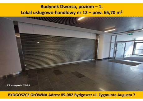 Lokal do wynajęcia - Zygmunta Augusta Bydgoszcz, 66,7 m², 3935 PLN, NET-21010097