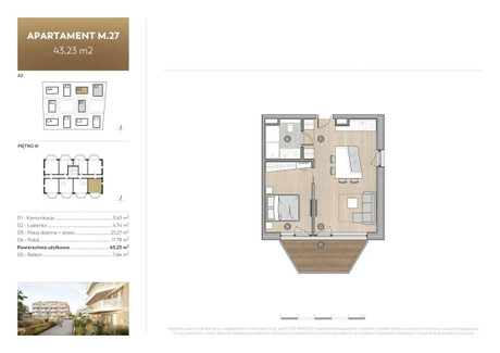 Hotel, pensjonat na sprzedaż - Sarbinowo, Mielno, Koszaliński, 43,23 m², 841 537 PLN, NET-GP274606