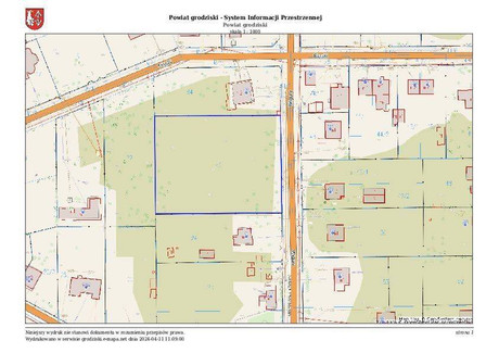 Działka na sprzedaż - Wigury Milanówek, Grodziski, 4333 m², 1 700 000 PLN, NET-48760716