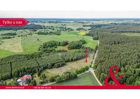 Działka na sprzedaż - Lipy, Stara Kiszewa, Kościerski, 1400 m², 112 000 PLN, NET-DH726009