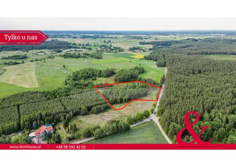 Działka na sprzedaż - Stara Kiszewa, Kościerski, 18 705 m², 1 419 000 PLN, NET-DH289183